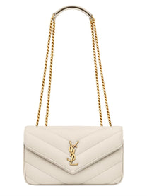 Saint Laurent Women's Loulou Small Bag Beige