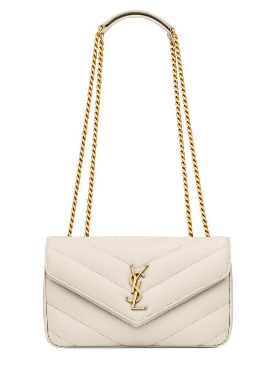 Saint Laurent Women's Loulou Small Bag Beige