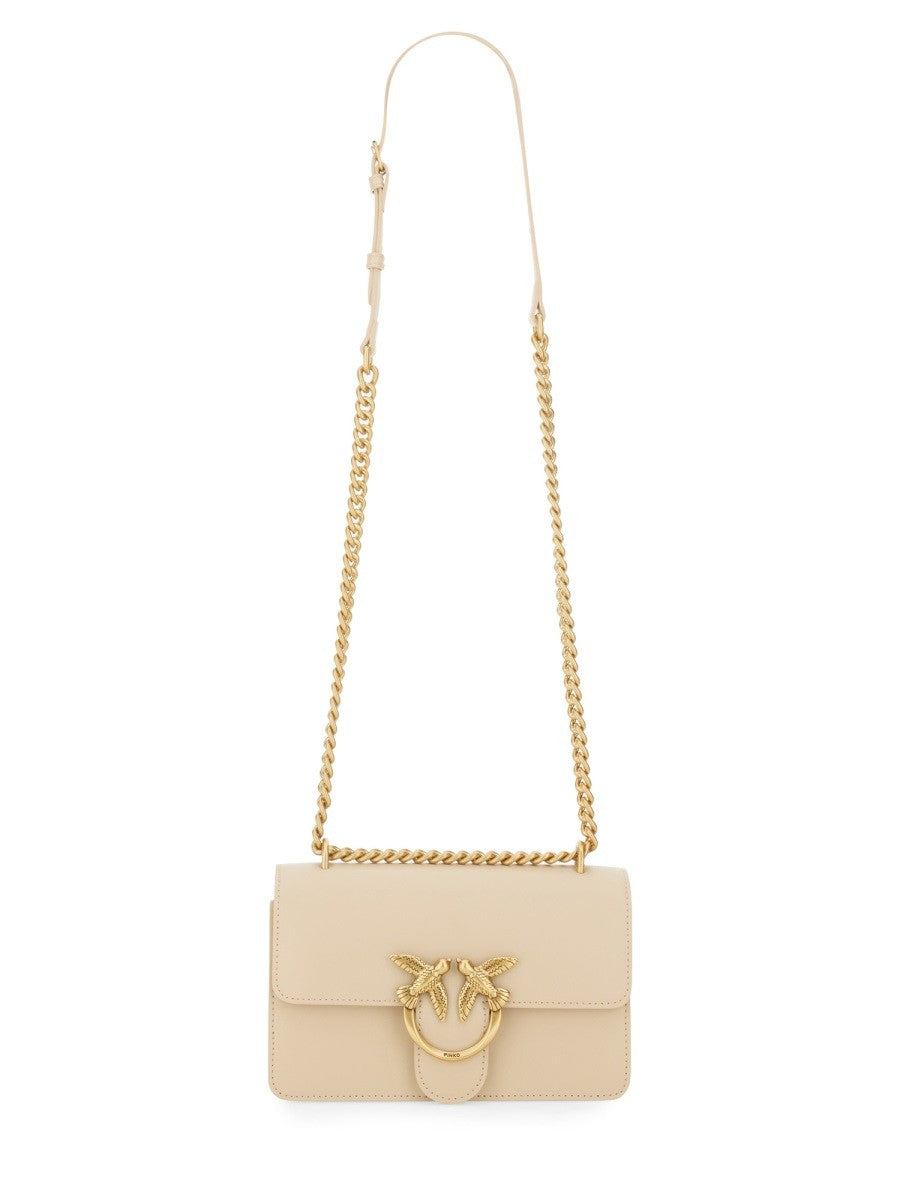Pinko Women's Bag Love One Simply Mini Beige Pinko