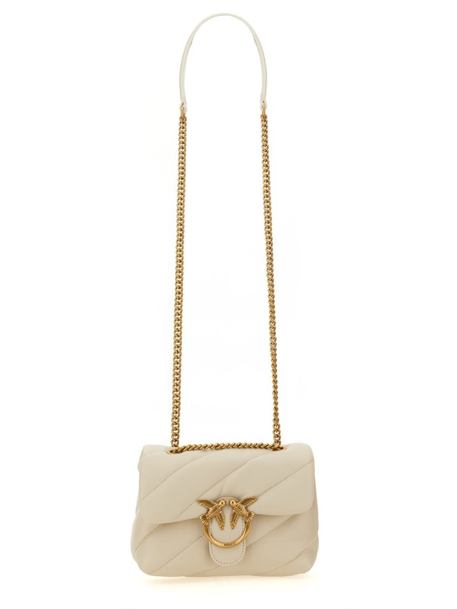 Pinko Women's Borsa Love Puff Mini White