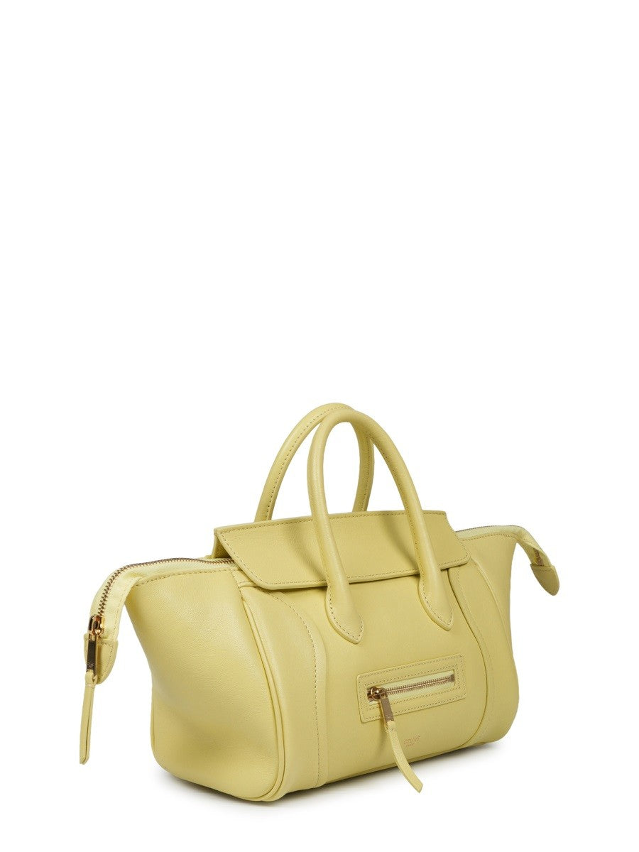 Celine Women's Borsa Luggage Small Yellow