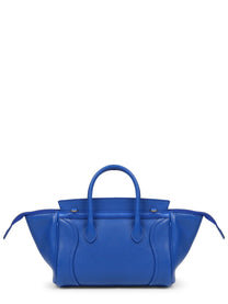 Celine Women's Borsa Luggage Small Blue