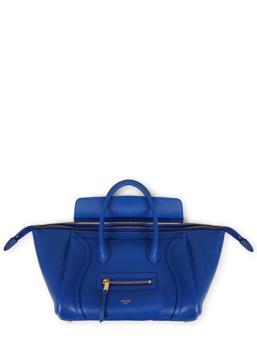 Celine Women's Borsa Luggage Small Blue
