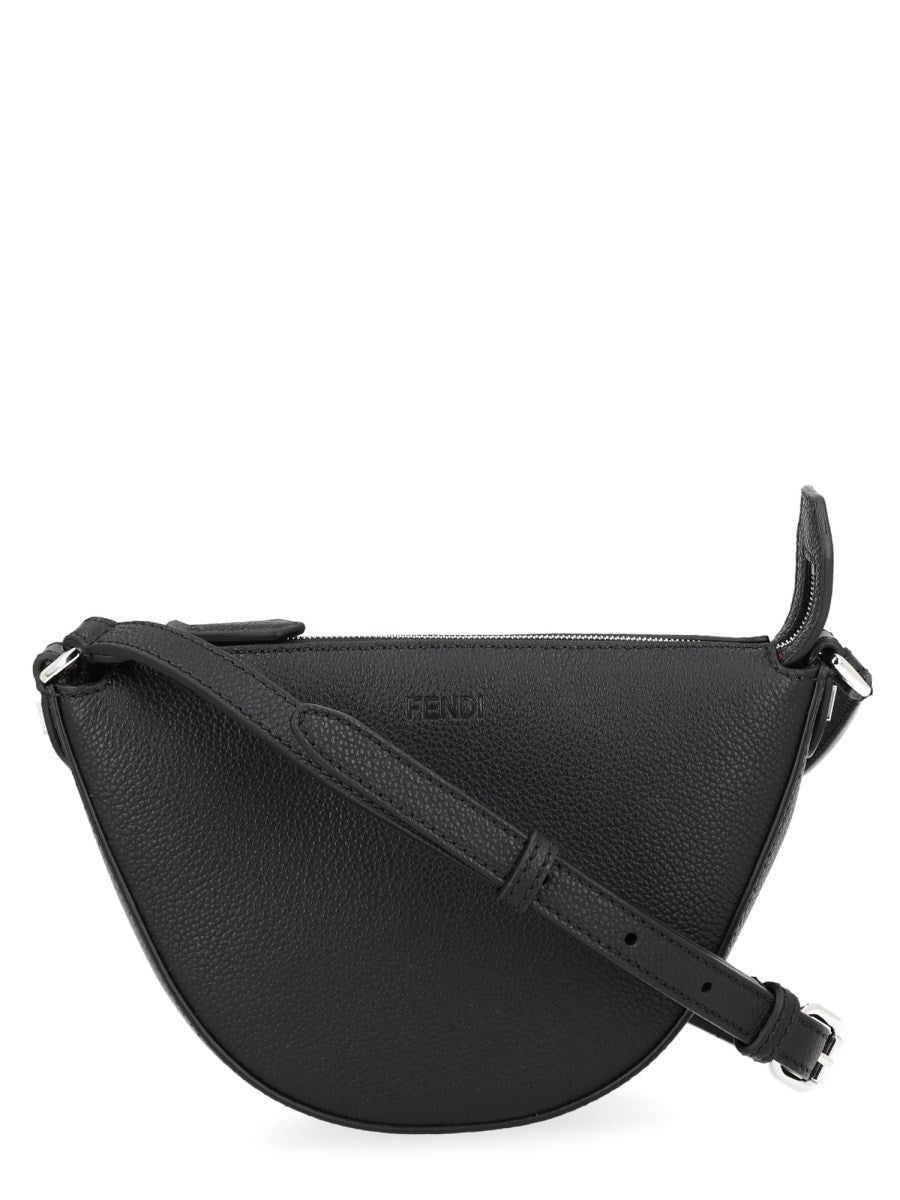 Fendi Men's Borsa Melon Mini Black