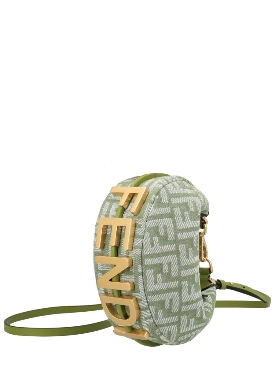 Fendi Women's Borsa Mini Hobo Green