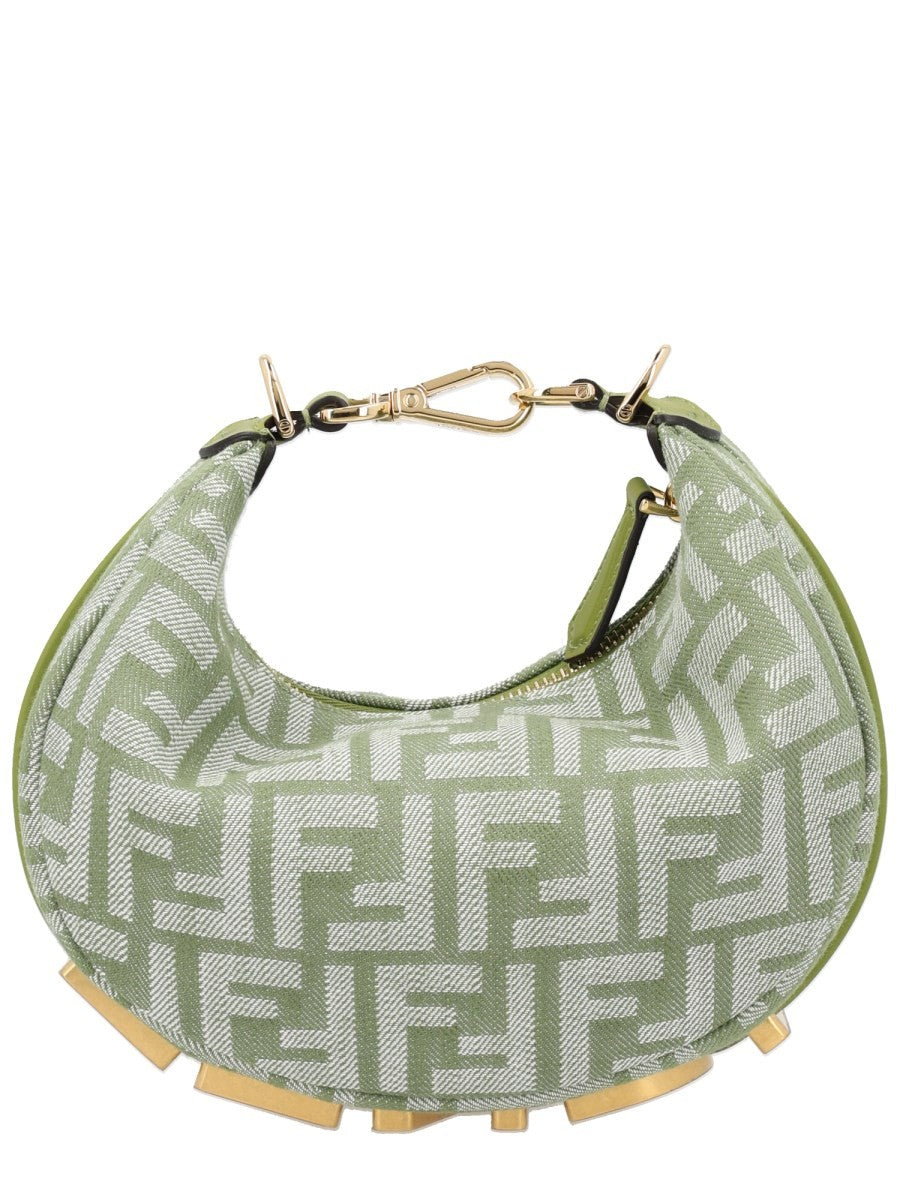 Fendi Women's Borsa Mini Hobo Green
