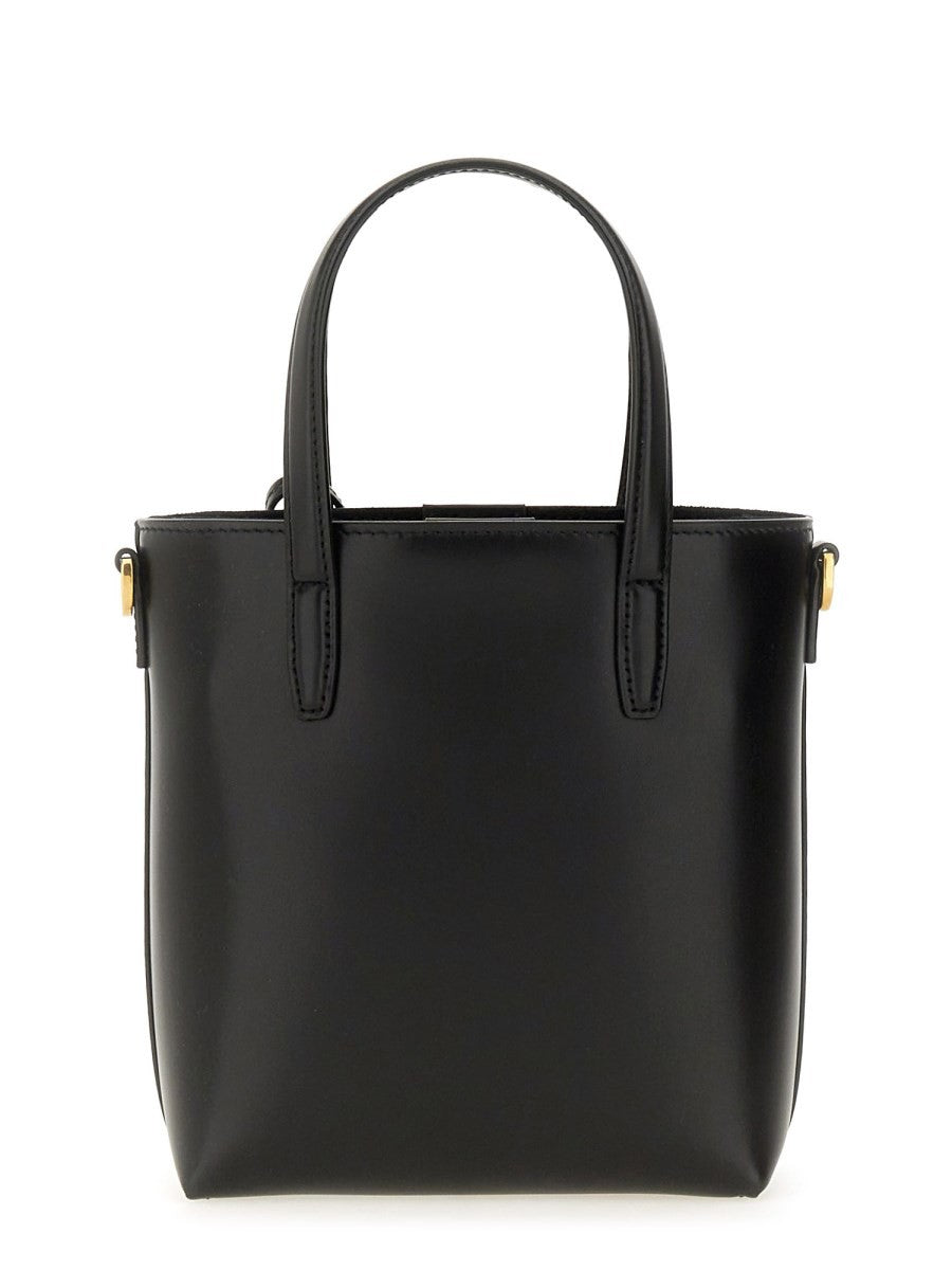 Saint Laurent Women's Borsa Mini Toy Shopping Black