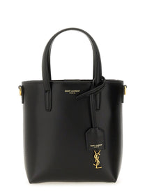 Saint Laurent Women's Borsa Mini Toy Shopping Black