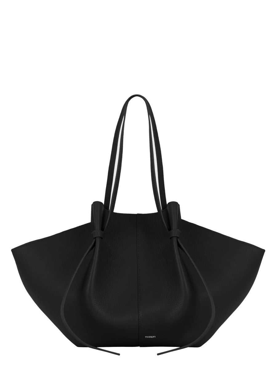 Yuzefi Women's Borsa Mochi Large Black