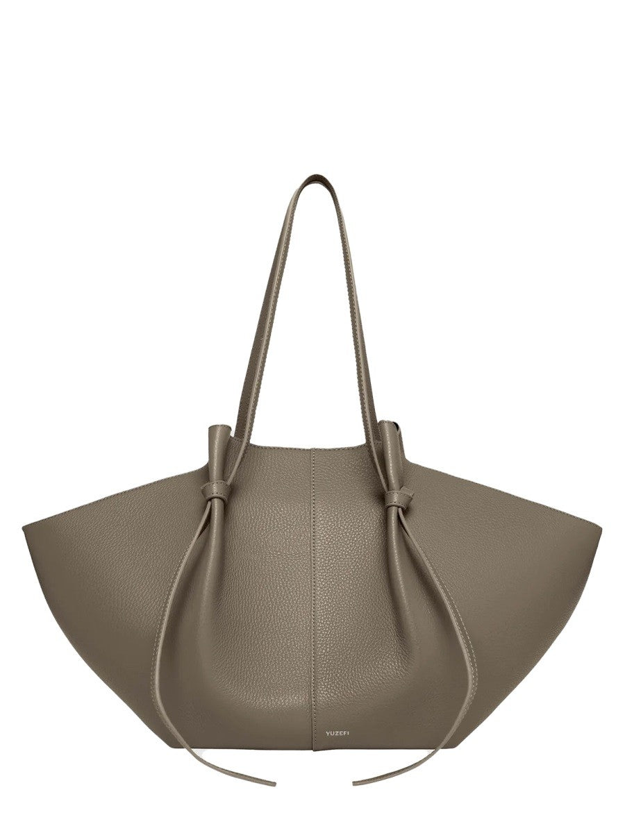 Yuzefi Women's Borsa Mochi Large Beige