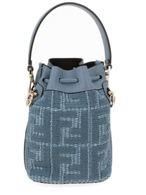 Fendi Women's Mon Tresor Bag Blue, view 3