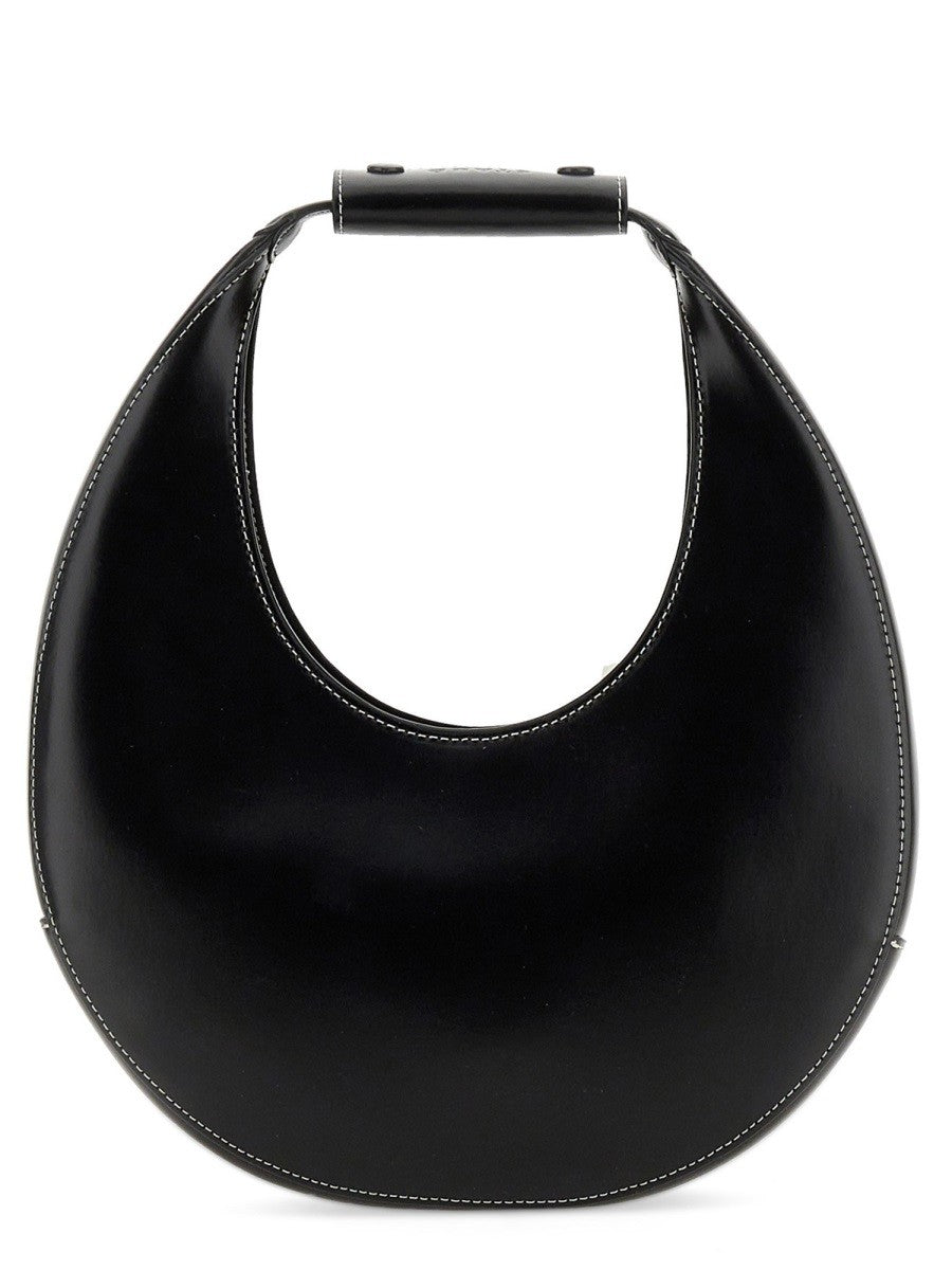 Staud Women's Moon Bag Black, view 3