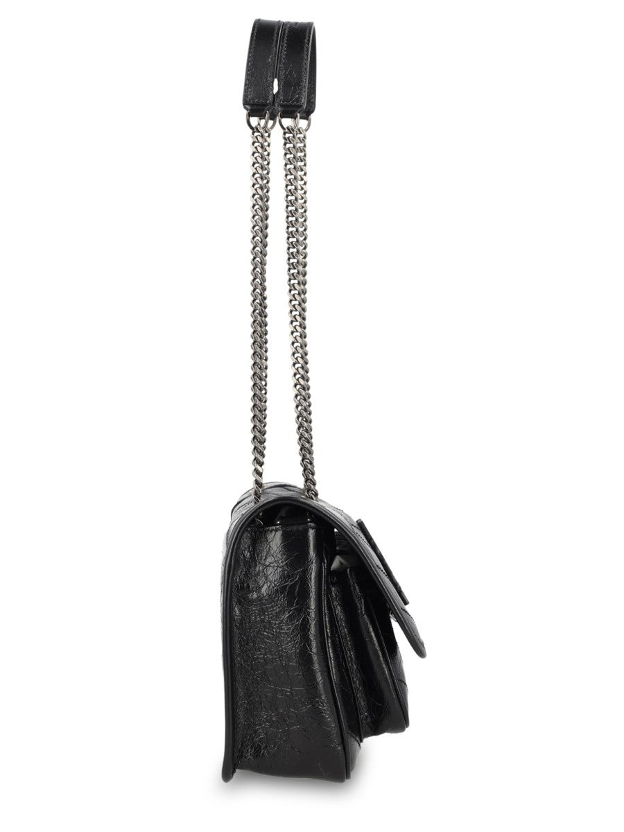 Saint Laurent Women's Borsa Niki Baby Black