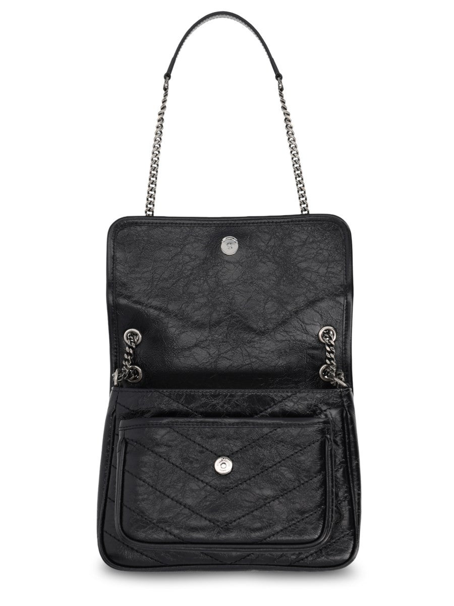 Saint Laurent Women's Borsa Niki Baby Black