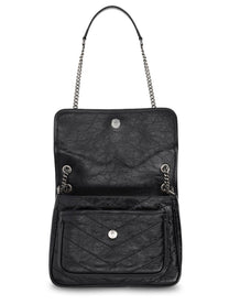 Saint Laurent Women's Borsa Niki Baby Black