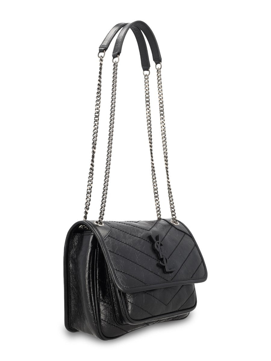 Saint Laurent Women's Borsa Niki Baby Black