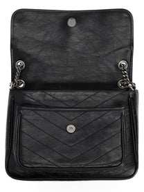 Saint Laurent Women's Niki Medium Bag Black, view 4