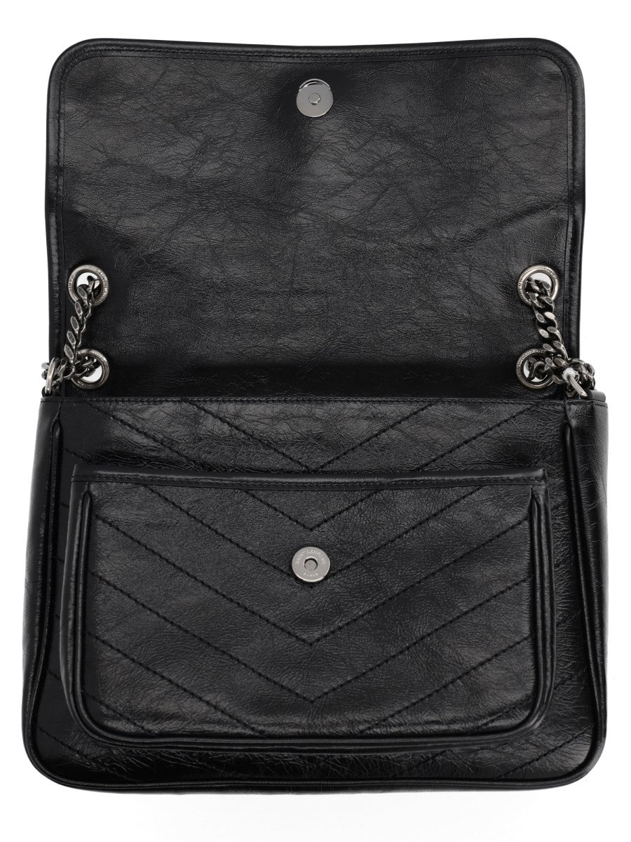 Saint Laurent Women's Niki Medium Bag Black, view 4