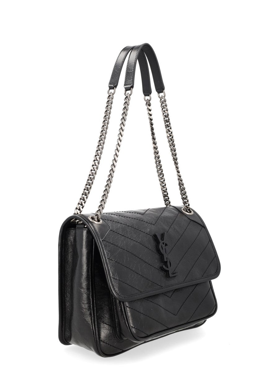 Saint Laurent Women's Niki Medium Bag Black, view 3