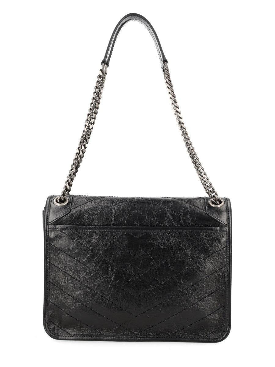 Saint Laurent Women's Niki Medium Bag Black, view 2