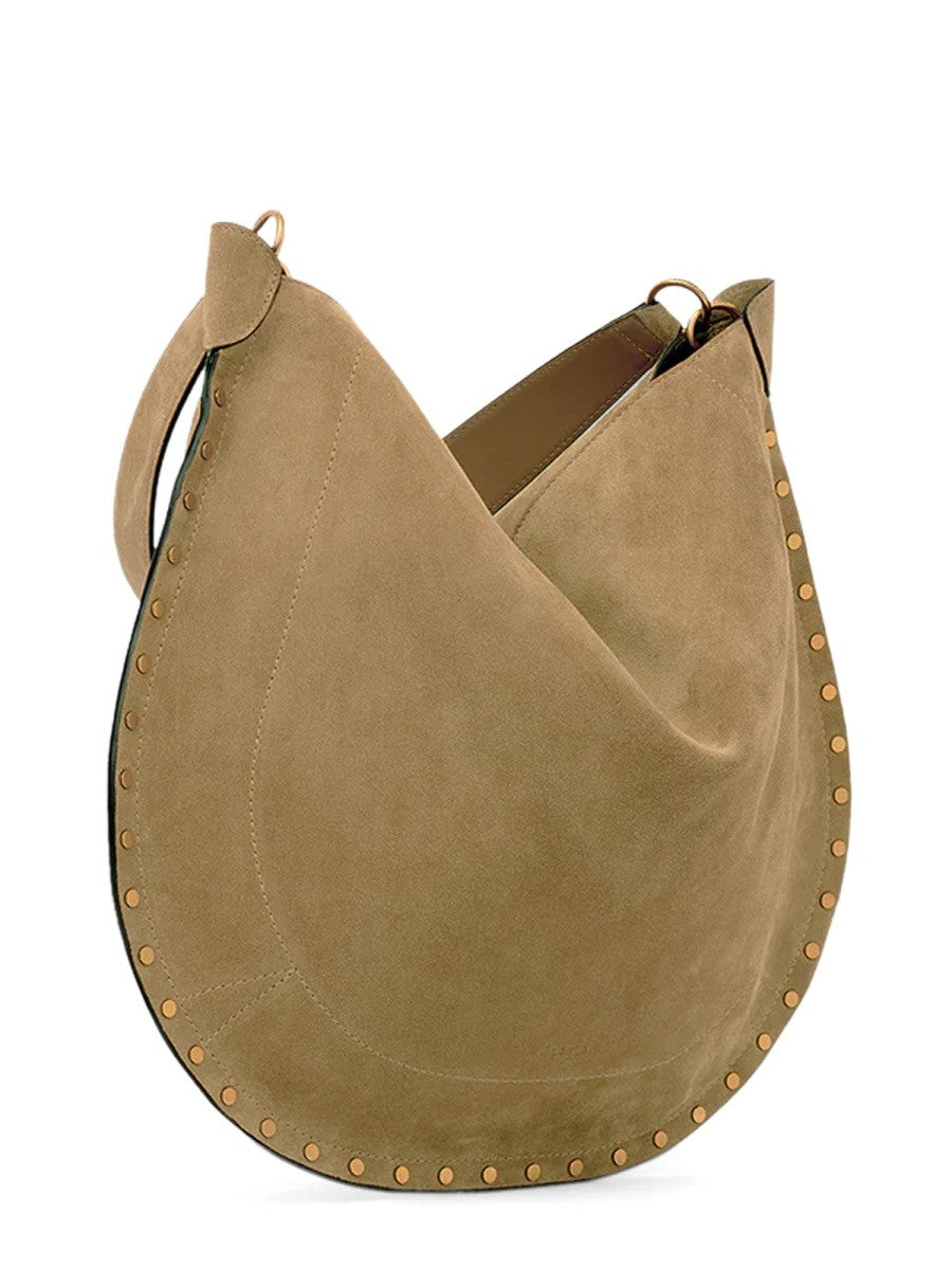 ISABEL MARANT Women's Borsa Oskan Hobo Soft Beige
