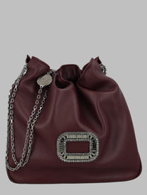 Roger Vivier Women's Borsa Pilgrim Mini Red