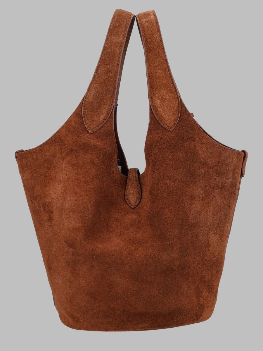 Polo Ralph Lauren Women's Borsa Play in Suede Brown
