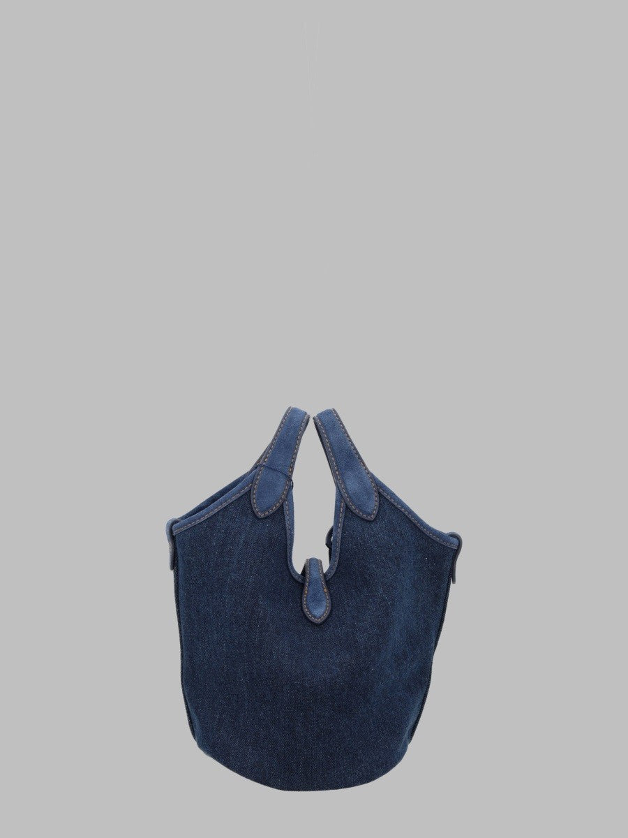 Polo Ralph Lauren Women's Borsa Play Small in Denim Blue