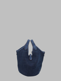 Polo Ralph Lauren Women's Borsa Play Small in Denim Blue