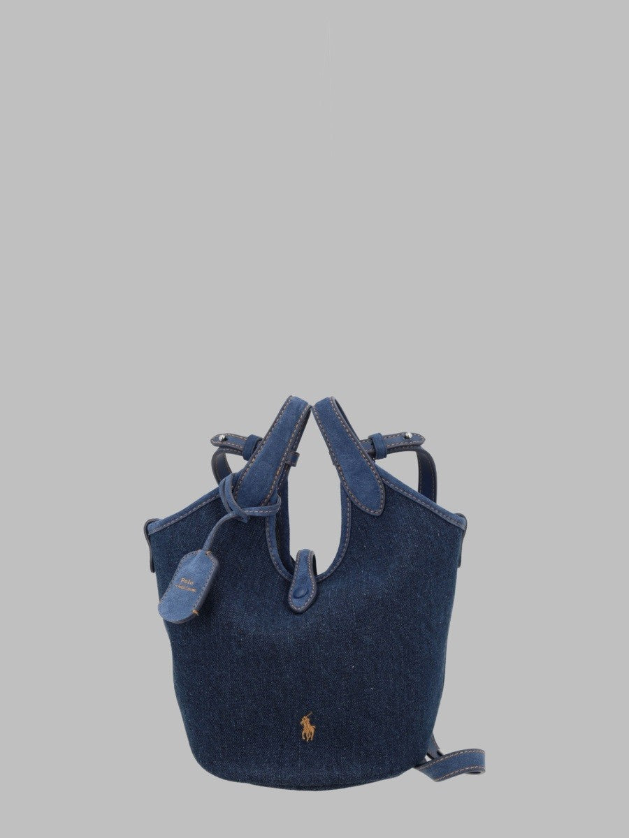 Polo Ralph Lauren Women's Denim Play Small Bag Blue
