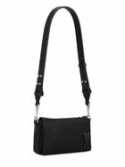 Ami Paris Unisex Porta Pranzo Marcel Bag Black, view 3