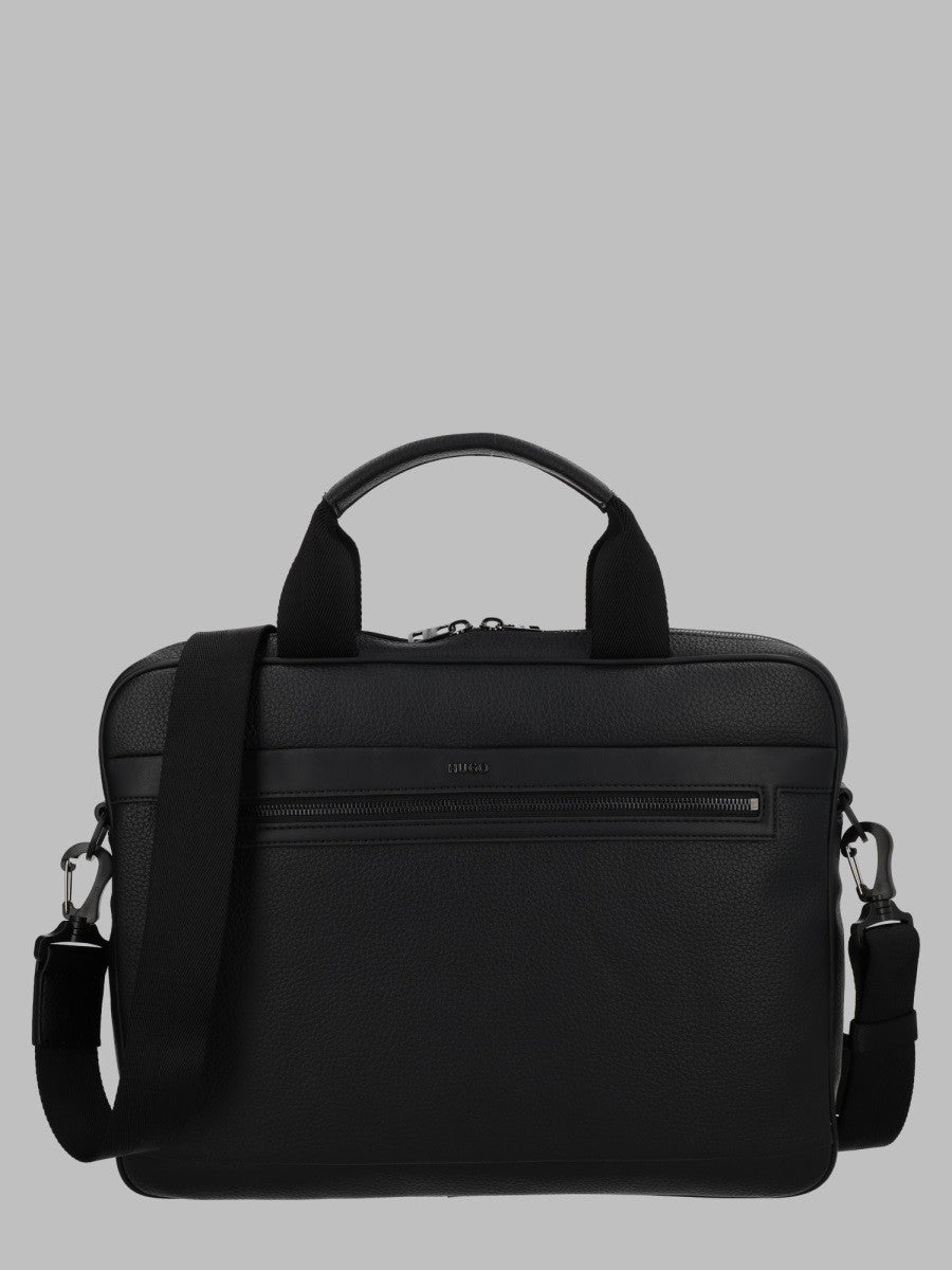 HUGO BOSS Men's Borsa Portadocumenti Huke Doc Case Black