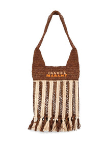 ISABEL MARANT Women's Borsa Praia Small Brown