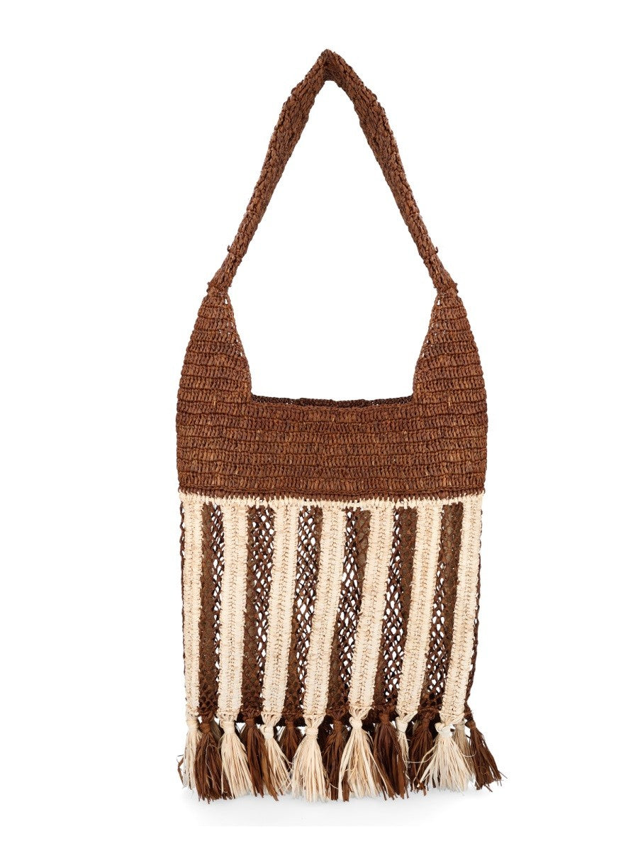 ISABEL MARANT Women's Borsa Praia Small Brown