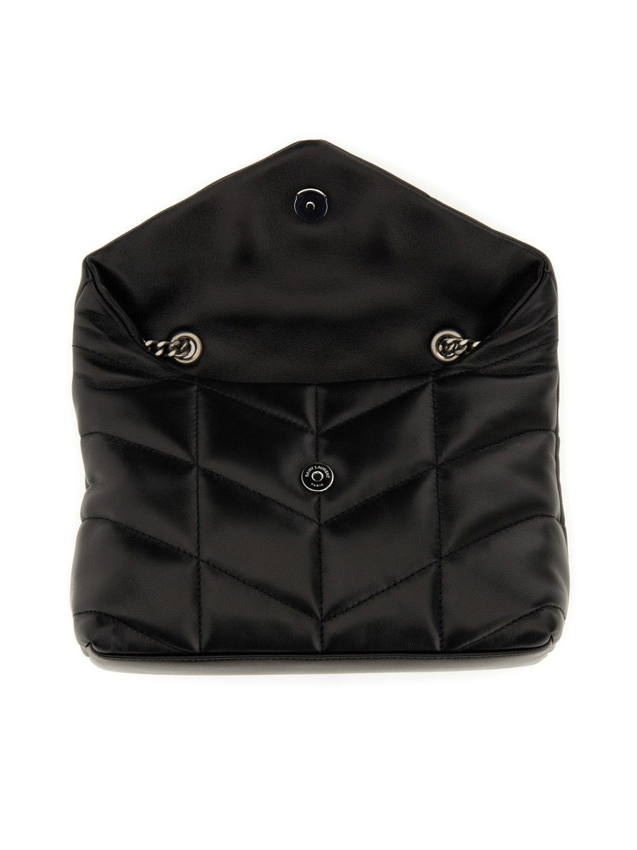 Saint Laurent Women's Borsa Puffer Toy Black