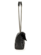 Saint Laurent Women's Puffer Toy Bag Black, view 4