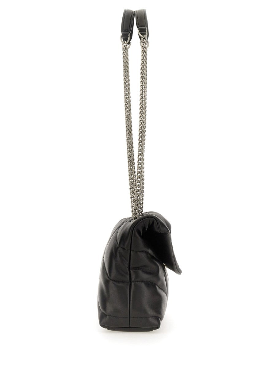 Saint Laurent Women's Borsa Puffer Toy Black