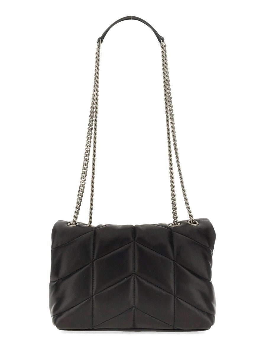 Saint Laurent Women's Borsa Puffer Toy Black