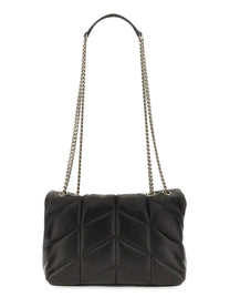 Saint Laurent Women's Borsa Puffer Toy Black