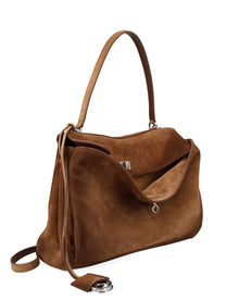 Balenciaga Women's Borsa Rodeo Medium Beige