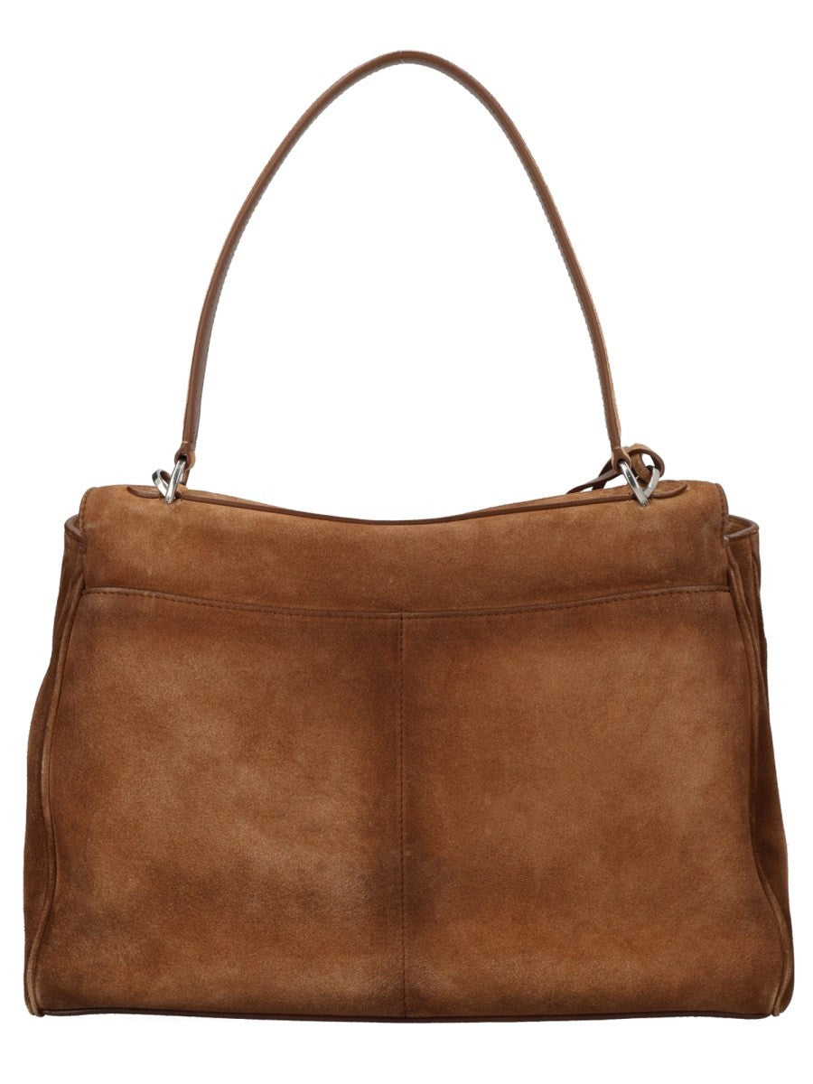 Balenciaga Women's Borsa Rodeo Medium Beige