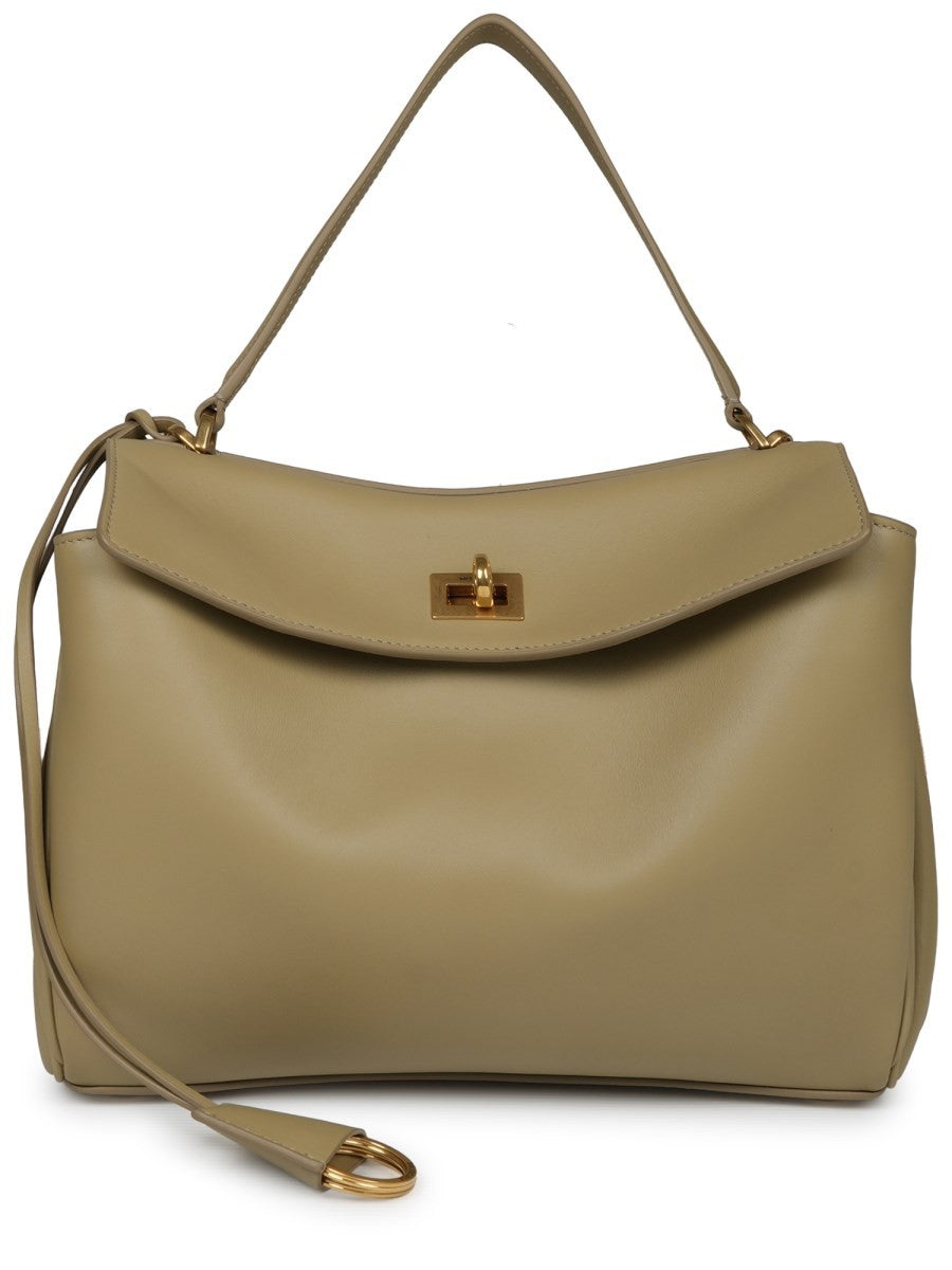 Balenciaga Women's Borsa Rodeo Small Beige