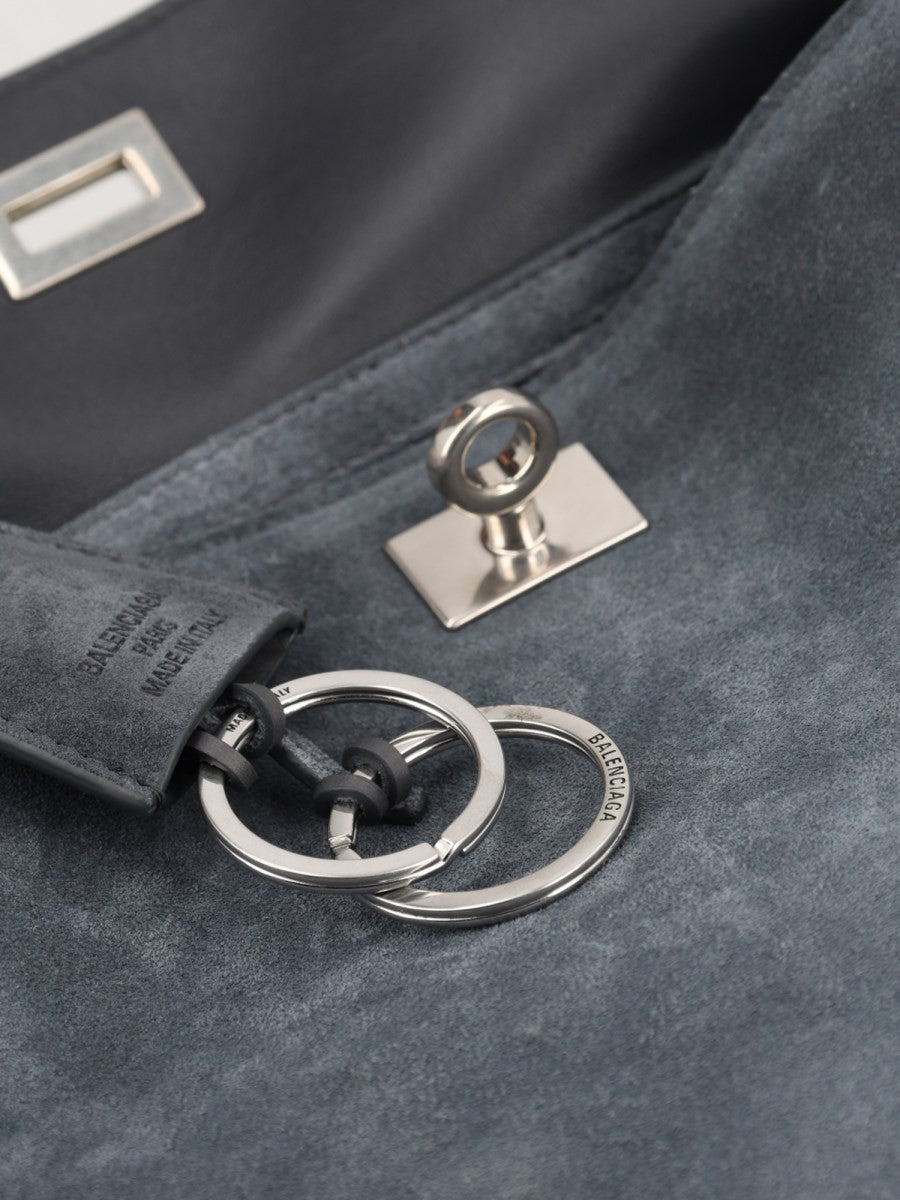 Balenciaga Women's Rodeo Bag Grey, view 4