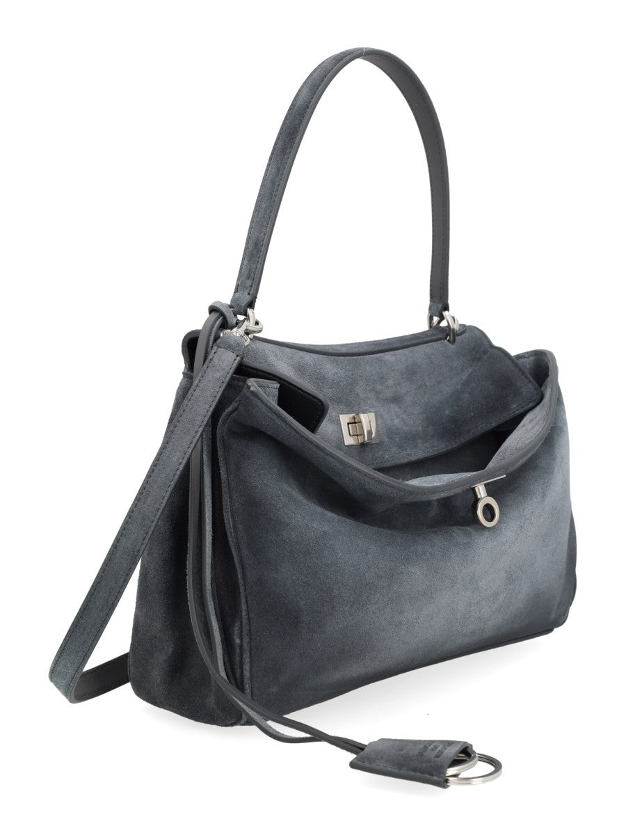 Balenciaga Women's Rodeo Bag Grey, view 3