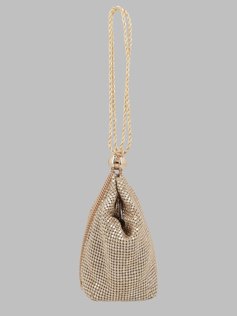 Cult Gaia Women's Borsa Rue Wristlet Gold