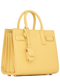 Saint Laurent Women's Borsa Sac DE Jour Nano Yellow