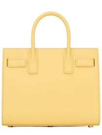 Saint Laurent Women's Borsa Sac DE Jour Nano Yellow