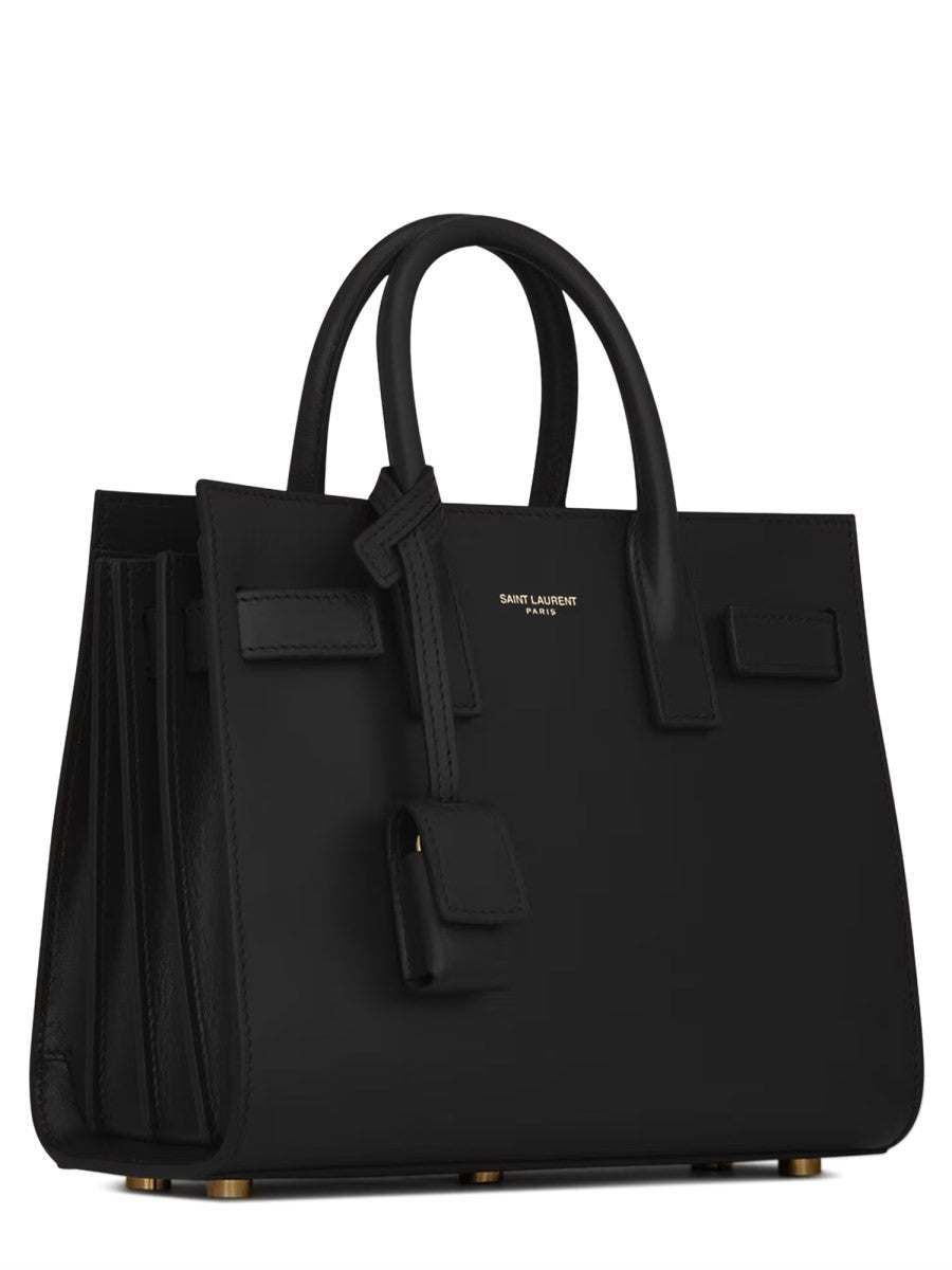 Saint Laurent Women's Sac De Jour Nano Bag Black, view 5