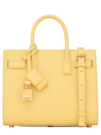 Saint Laurent Women's Borsa Sac DE Jour Nano Yellow
