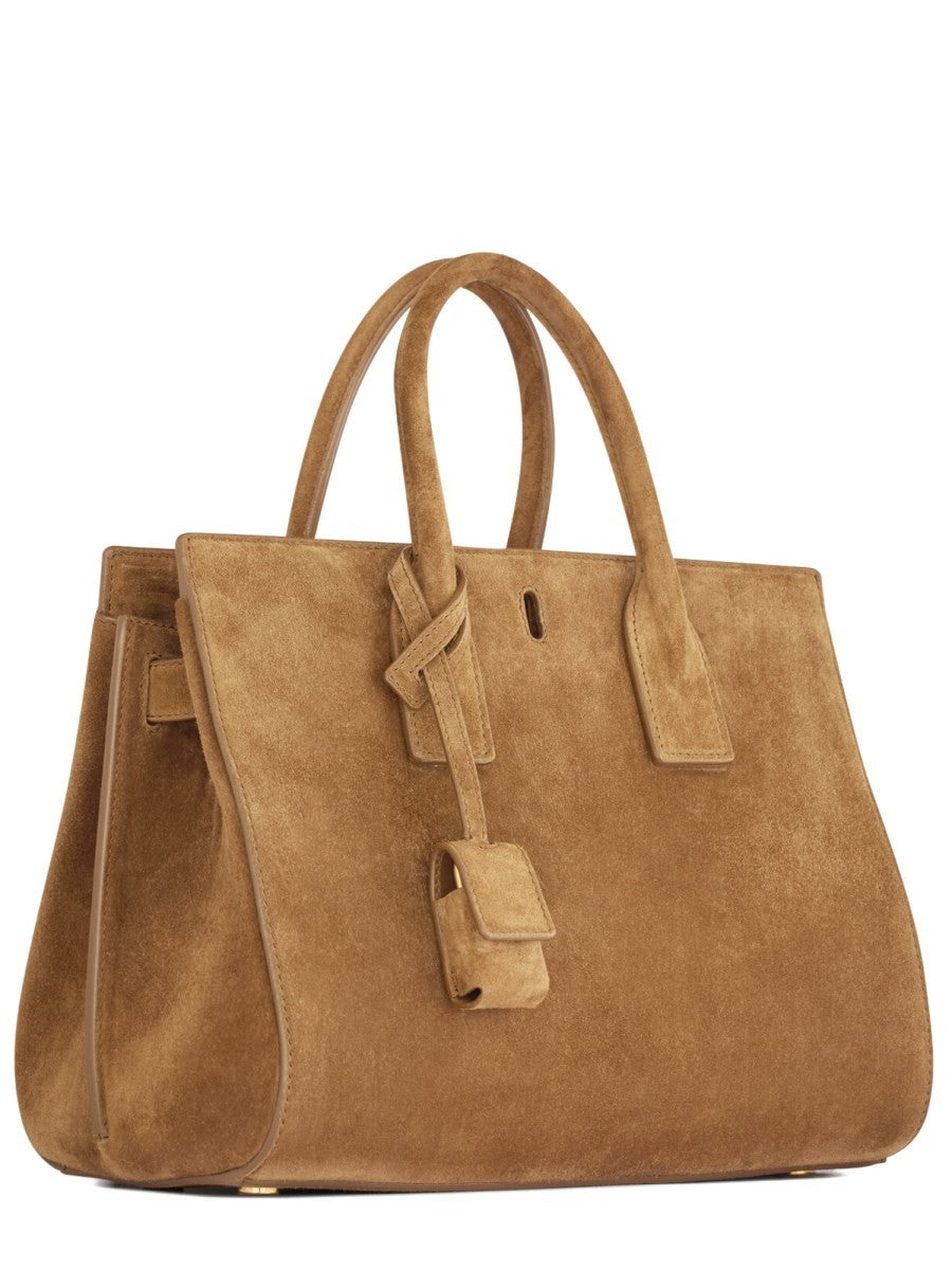 Saint Laurent Women's Borsa Sac DE Jour Small Brown